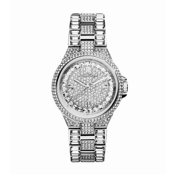 Michael Kors Camille Pave Silver - Tone Watch